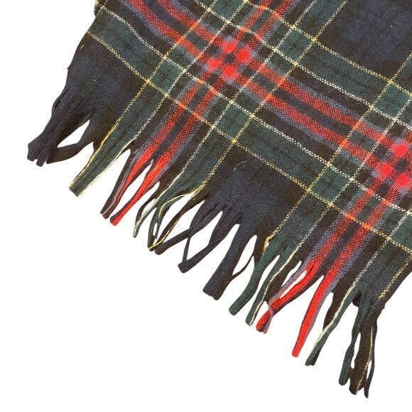VTG Pendleton 100% Wool Tartan Plaid Scarf Heritage Classic Preppy Holiday - Picture 13 of 13